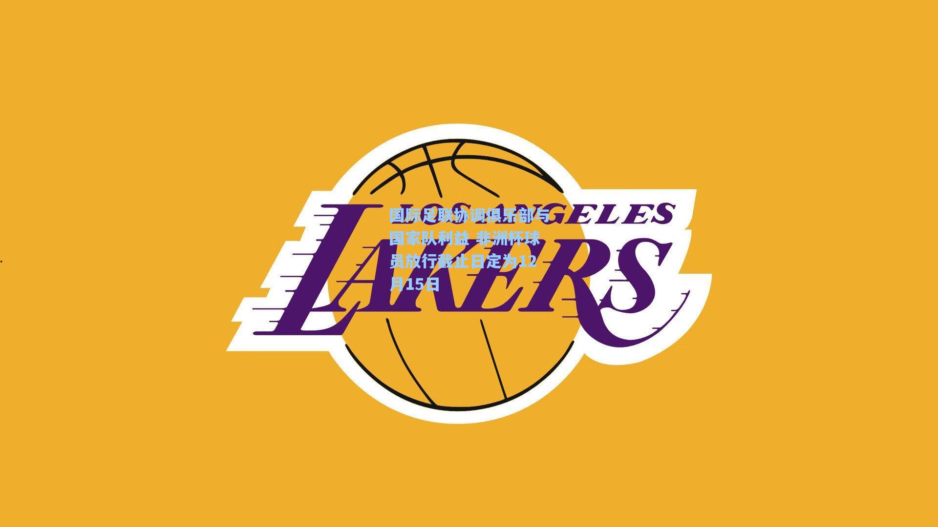 国际足联协调俱乐部与国家队利益 非洲杯球员放行截止日定为12月15日